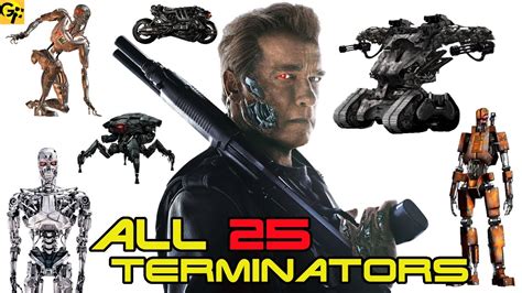 terminator t models|all terminator models.